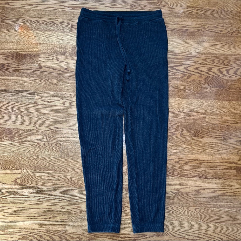 Aritzia TNA Grey Waffleknit Pants